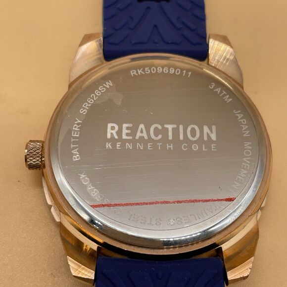 Kenneth Cole Reaction SR626SW Men Stainless Steel Analog Dial Quartz Watch - Picture 6 of 16